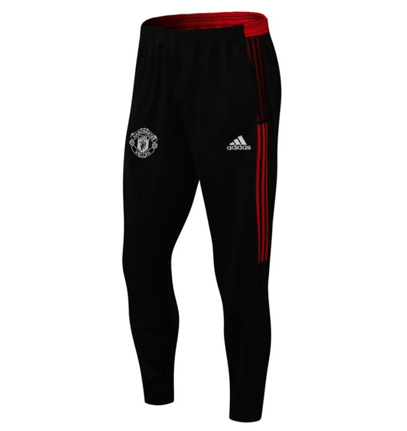 2021/22 Manchester United Black Red Training Pants